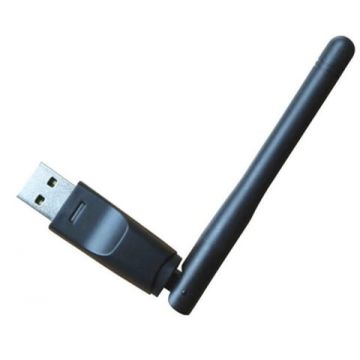 Adaptor Wireless USB 2.0, 150 Mbps, Antena detasabila, wifi