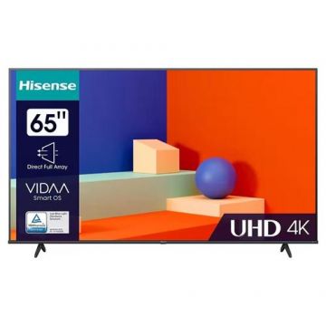 Televizor LED Hisense 165 cm (65inch) 65A6K, Ultra HD 4K, Smart TV, WiFi, CI+