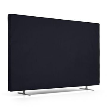 Husa Kwmobile pentru televizor de 75 inch, Negru, Plastic, 51705.17