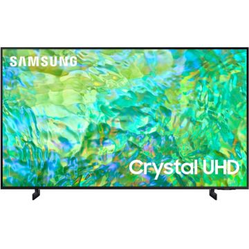 Televizor LED Samsung Smart TV Crystal UE65CU8072 Seria CU8072 163cm negru 4K UHD HDR