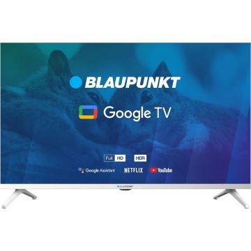 Televizor Smart Blaupunkt 32FBG5010S, Google TV, Full HD, 81 cm, Clasa F, Alb