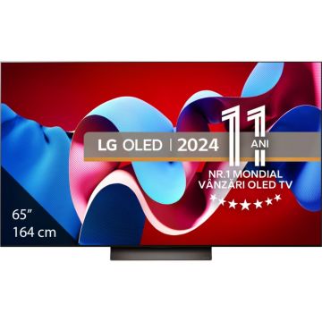 Televizor Smart OLED LG 65C41LA, 164 cm, Ultra HD 4K, Clasa F