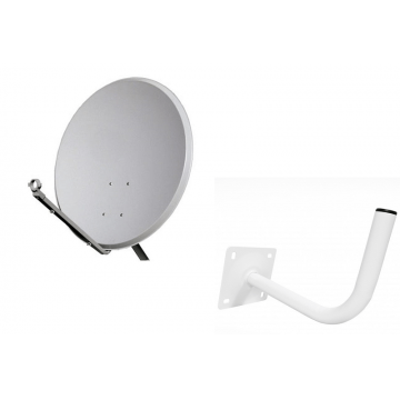 Antena satelit 80 cm cu lnb o iesire