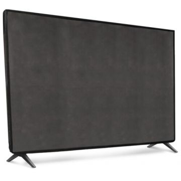 Husa de praf pentru televizor 32 inch, Kwmobile, Gri, Textil, 51699.19