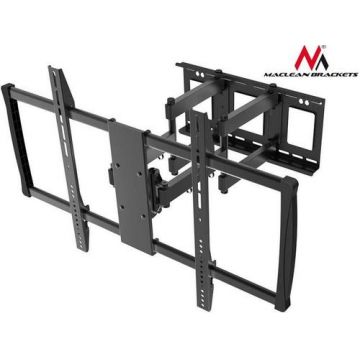 Suport Perete Maclean MC-679, 60inch - 100 inch, 80 Kg (Negru)