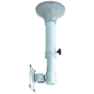 Suport Tavan NewStar FPMA-C025SILVER, 10inch - 30inch, 12 Kg (Argintiu)