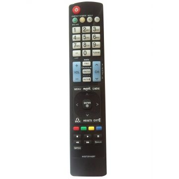 Telecomanda Universala Pentru TV LG, RM-266, Negru