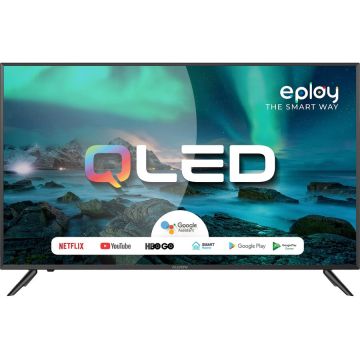 Televizor Allview QL43ePlay6100-U, 108cm, Smart, 4K Ultra HD, QLED, Clasa G