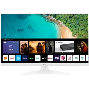 Televizor / monitor LG, 27TQ615S-WZ, 68 cm, Smart, Full HD, LED, Clasa F