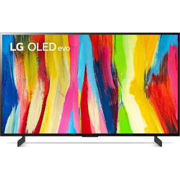 Televizor OLED LG OLED42C21LA, 105 cm, Smart TV, 4K Ultra HD, Clasa G