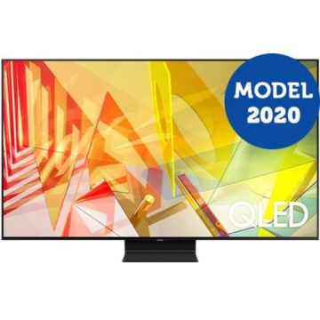 Televizor QLED Samsung 190 cm (75inch) QE75Q90T, Ultra HD 4K, Smart TV, WiFi, CI+