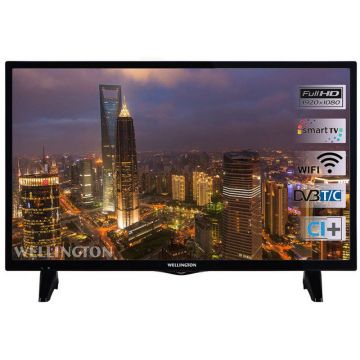 Televizor Wellington WL32FHD289SW, 80 cm, Smart, Full HD, LED, Clasa F