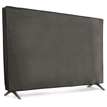 Husa de praf pentru televizor 43 inch, Kwmobile, Gri, Textil, 51701.19