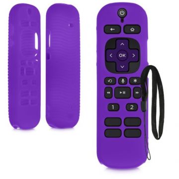 Husa pentru telecomanda Voice Remote Pro 2021, Kwmobile, Mov, Silicon, 57899.38 Husa pentru telecomanda Voice Remote Pro 2021, Kwmobile, Mov, Silicon, 57899.38