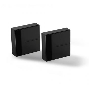 Sistem acoperire cabluri pentru suport TV de perete, Meliconi Ghost Cube Cover, Negru