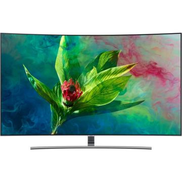 Televizor curbat, Smart QLED, Samsung QE65Q8CN, 163 cm, Ultra HD 4K
