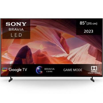 Televizor LED Sony BRAVIA 216 cm (85inch) 85X80L, Ultra HD 4K, Smart TV, WiFi, CI+