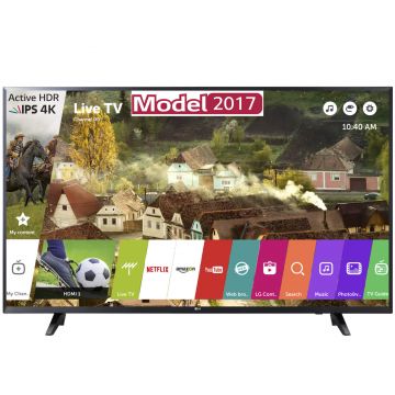 Televizor Smart LED, LG 43UJ620V, 109 cm, Ultra HD 4K