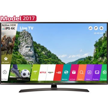 Televizor Smart LED, LG 49UJ634V, 124 cm, Ultra HD 4K