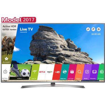 Televizor Smart LED, LG 49UJ701V, 123 cm, Ultra HD 4K