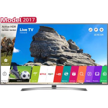 Televizor Smart LED, LG 55UJ701V, 139 cm, Ultra HD 4K
