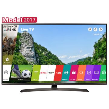 Televizor Smart LED, LG 65UJ634V, 165 cm, Ultra HD 4K