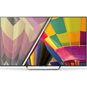 Televizor Smart LED, Sony 55W756CS, 139 cm, Full HD, Android