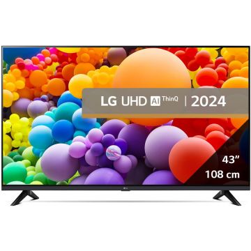 + CADOU LG Televizor LG LED 43UT73003LA, 108 cm, Smart, 4K Ultra HD, WiFi, CI+, Clasa G (Model 2024)