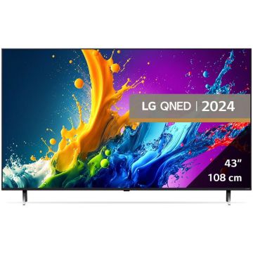 LG Televizor LG QNED 43QNED80T3A, 108 cm, Smart, 4K Ultra HD, Clasa G