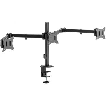 Suport TV / Monitor SBOX LCD-352/3-2, 17 - 27 inch, negru