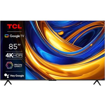 TCL Televizor TCL LED 85P655, 214 cm, Smart Gloogle TV, 4k Ultra HD, Clasa F