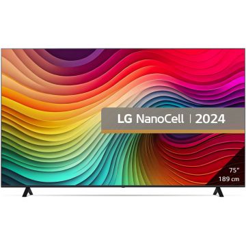 Televizor LED LG Smart TV 75NANO81T3A Seria NANO81 189cm 4K UHD HDR