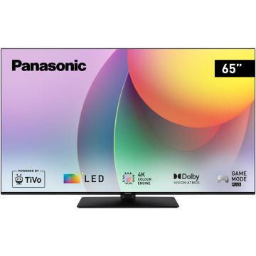 Televizor LED Panasonic Smart TV TB-65W60AEZ Seria W60AEZ 164cm negru 4K UHD HDR