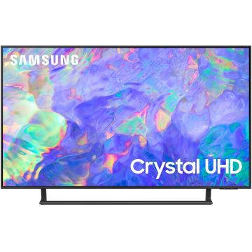Televizor LED Samsung Smart TV Crystal UE43CU8572U Seria CU8572 108cm gri-negru 4K UHD HDR