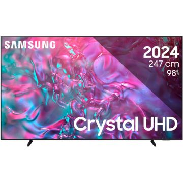 Televizor LED Samsung Smart TV Crystal UE98DU9072U Seria DU9072 247cm negru 4K UHD HDR Televizor LED Samsung Smart TV Crystal UE98DU9072U Seria DU9072 247cm negru 4K UHD HDR