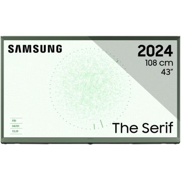 Televizor LED Samsung The Serif Smart TV QLED QE43LS01DB Seria LS01DB 108cm verde 4K UHD HDR Televizor LED Samsung The Serif Smart TV QLED QE43LS01DB Seria LS01DB 108cm verde 4K UHD HDR