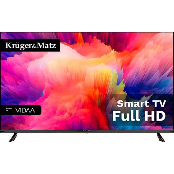 Televizor Smart FHD 43inch 109cm WiFi CI+ Negru