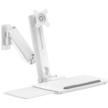 Blackmount Statie de lucru medical de perete Blackmount MED02-1, display 17-35”, max.12 kg