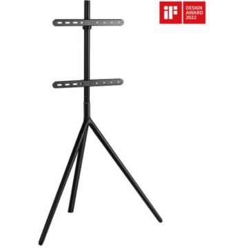 Blackmount Tripod elegant tip șevalet pentru TV 45-65 Blackmount FS30-44F-02, max.40 kg, negru