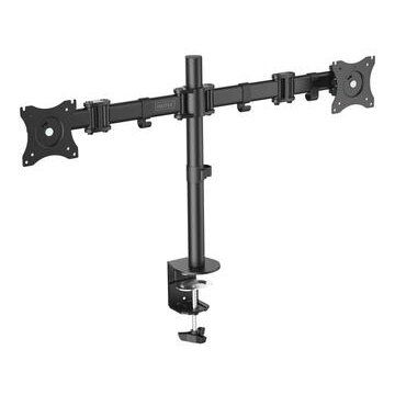 Digitus Suport monitor Digitus 2x LCD DA-90349, 27inch, greutate maxima 16 kg, Negru