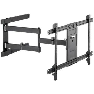 GEMBIRD Suport TV de perete, GEMBIRD, 37-80, VESA 600 x 400 mm, Pana la 50KG, Negru