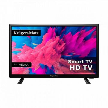 Kruger&Matz Televizor Kruger&Matz Smart KM02224-V, LED TV, 61 cm, 1366x768 pixeli, Negru