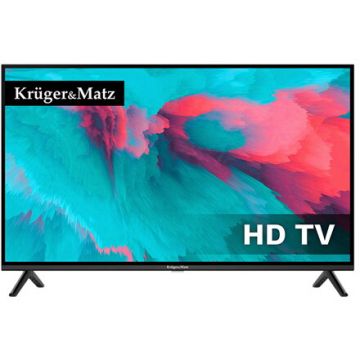 Kruger&Matz Televizor LED Kruger&Matz KM0232-T5, HD, 32 Inch, 81cm, 1366 x 768 pixeli, Negru
