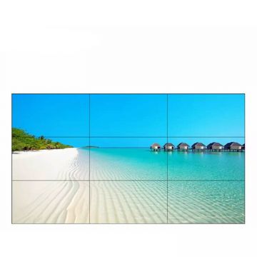 LG Solutie VideoWall cu fixare pe perete Vogel's 3x3, 9 Display-uri SMART Signage LG 49VL5G - Bezel 3.5mm edge to edge