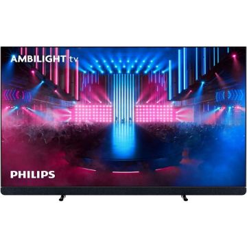 Philips Smart TV Philips 55OLED909-12, OLED, 55 inchi, UltraHD 4K, HDR, Dolby Atmos, Ambilight, 3840 x 2160 pixeli, Antracit Philips Smart TV Philips 55OLED909-12, OLED, 55 inchi, UltraHD 4K, HDR, Dolby Atmos, Ambilight, 3840 x 2160 pixeli, Antracit