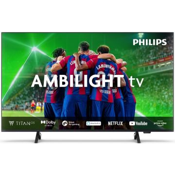 Philips Televizor Philips Ambilight LED 65PUS8319, 164 cm, Smart TV, 4K Ultra HD, Clasa F ,3840 x 2160 pixeli,  Negru