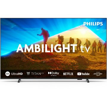 Philips Televizor Philips AMBILIGHT tv LED 55PUS8009, 139 cm, Smart TV, 4K Ultra HD, Clasa D, Negru