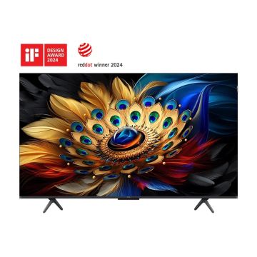 Televizor Smart QLED TCL 50C655, 126 cm, 4K, HDR10+, Clasa F
