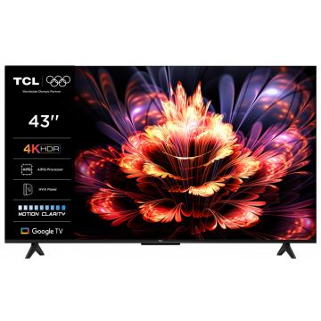 Televizor TCL LED 43V6C, 108 cm, Smart Google TV, 4K Ultra HD, (Model 2025)