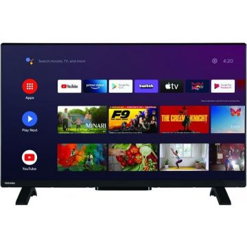 Toshiba Televizor LED Smart Toshiba 43UA2363DG, Ultra HD 4K, HDR10, 109cm, Clasa F, 3840 x 2160 pixeli, Negru